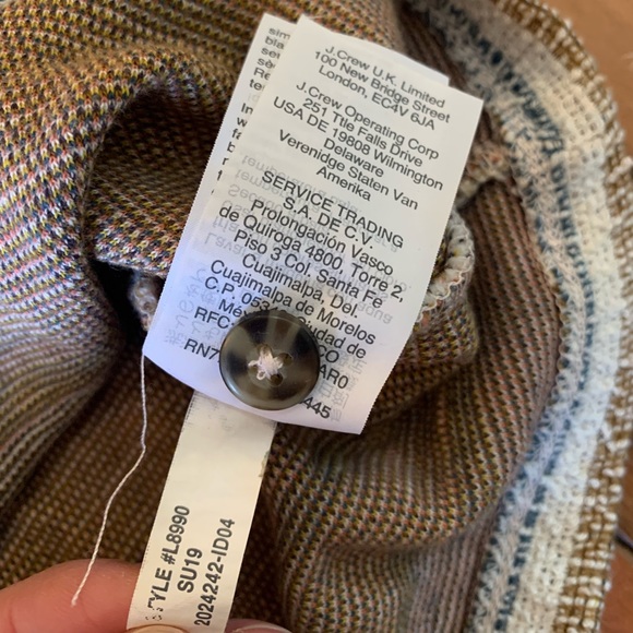 Madewell (Texture and Thread) Button-Front Top in Stripe Size XS - Picture 9 of 9